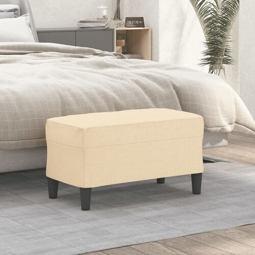  Klupa krem 70 x 35 x 41 cm od tkanine Cene