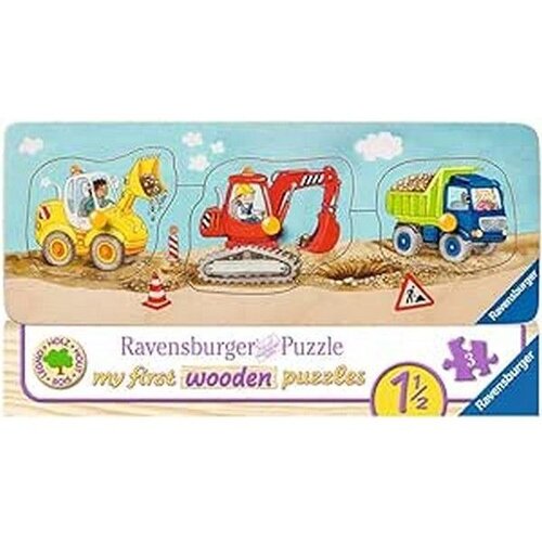 Ravensburger puzzle - Drvene puzle Vozila - 3 dela Cene