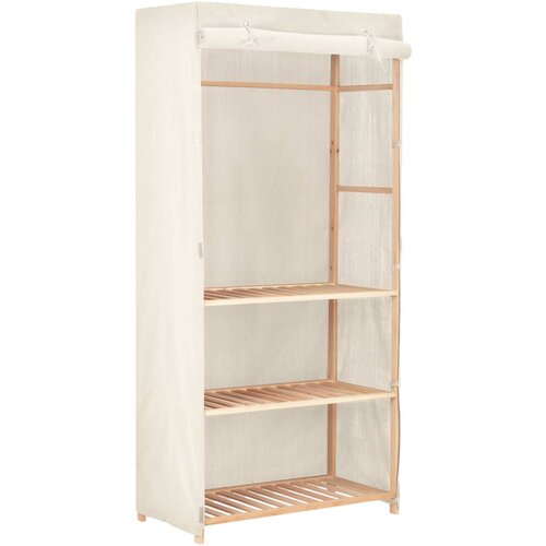 vidaXL Garderobna omara za oblačila 3-nadstropna 79x40x170 cm Cene