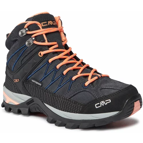 CMP Trekking čevlji Rigel Mid Wmn Trekking Shoe Wp 3Q12946 Antracite-Sunrise 65UP