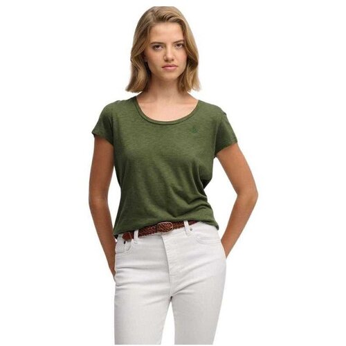 Superdry maslinasta ženska majica Cene