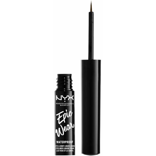 NYX professional Makeup Epic Wear Liquid Liner ajlajner - Brown Slike