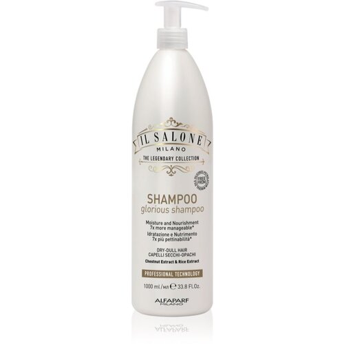 ALFAPARF MILANO Il Salone Milano Glorious hranilni &amp;scaron;ampon za po&amp;scaron;kodovane lase 1000 ml Slike