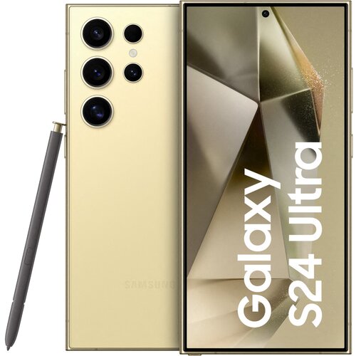 Samsung Galaxy S24 Ultra Titan Yellow Cene