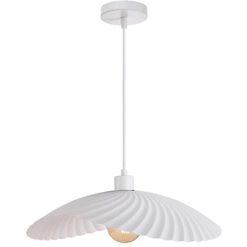 Viseći luster na sajli DANCE 1xE27/40W/230V bela Slike