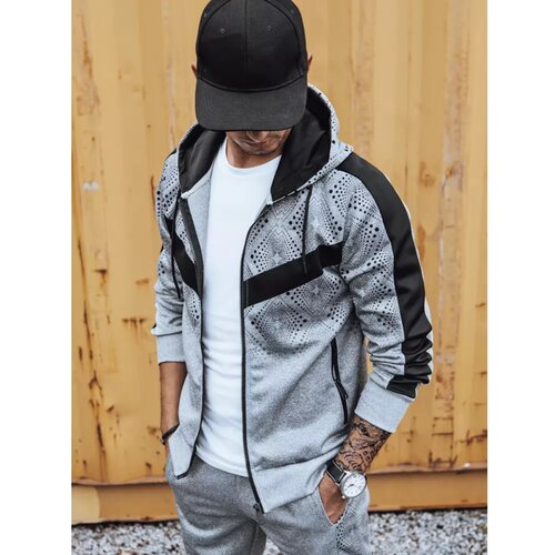 DStreet Gray AX0611 men&amp;#039;s tracksuit Slike