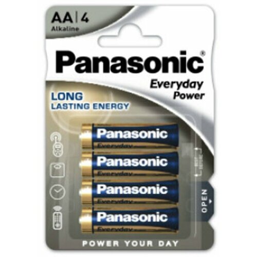 Panasonic LR6EPS/4BP- AA 4 kom Alkalne Everyday baterija Slike