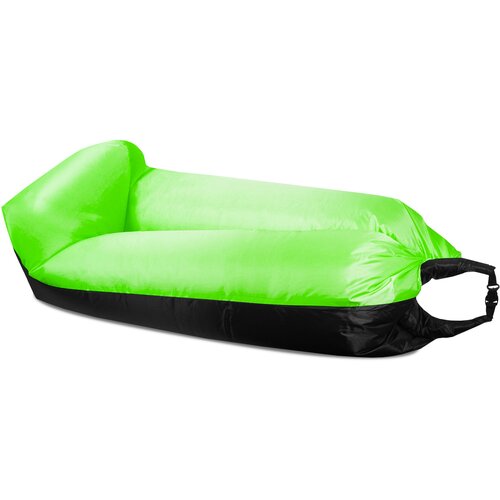 Aga krevet na napuhavanje LAZY BAG 230x70 cm  DS442-GRE - crna/zelena Cijene