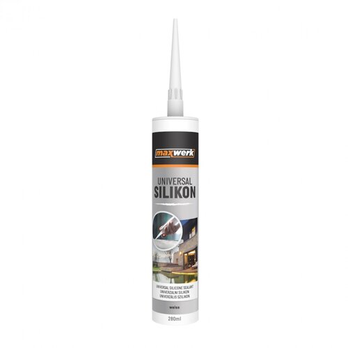 Maxwerk Silikon univerzalni 280ml beli Cene
