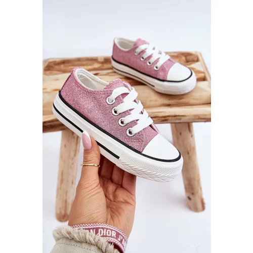 Kesi Kids Sneakers knotted Dirty pink Wella