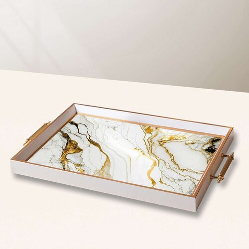 Aberto Design Poslužavnik TPB10037 50 x 29 x 3.5 cm, Šareni Cene