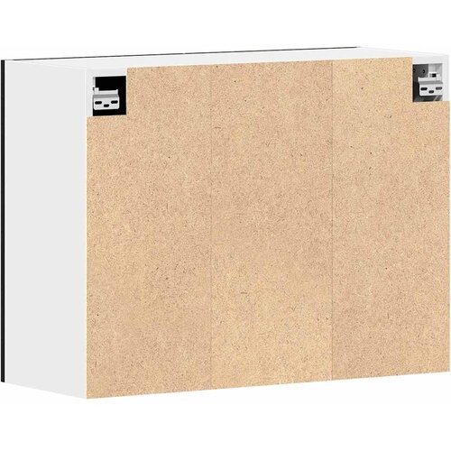  ormarić s policom Zidne Lyon Crni hrast 80 x 31 x 60 cm Slike