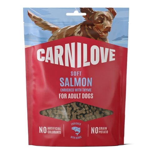 Carnilove Dog Soft mehki pribolj&scaron;ki, losos in timijan - 200 g Cene