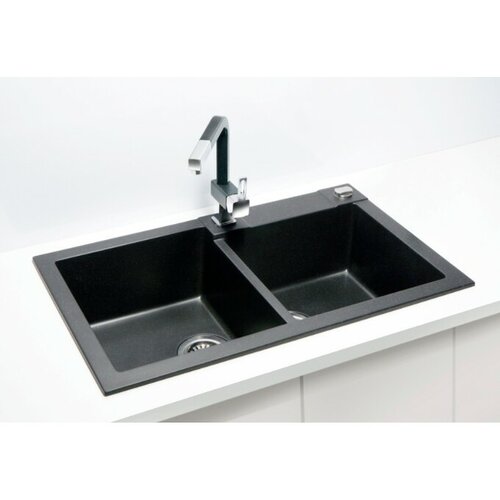 Alveus sudopera Rock 90 g91 - crna 780 x 480 x 180 mm Cene