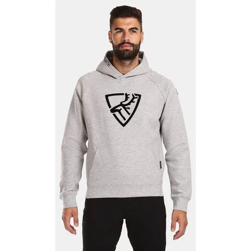 Kilpi Men's cotton sweatshirt FJELA-M Light grey