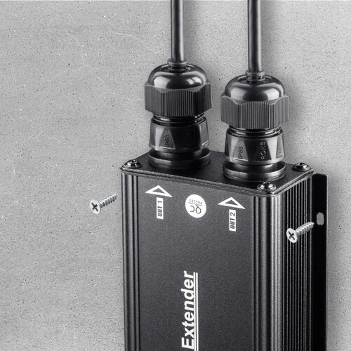 Cudy POE25 30W Gigabit PoE+/PoE Injector, 2-Channel Outdoor PoE Extender, 100m Slike