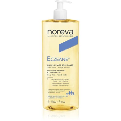 Noreva Eczeane Lipid-Replenishing Cleansing Oil čistilni oljasti gel za obraz in telo 1000 ml Cene