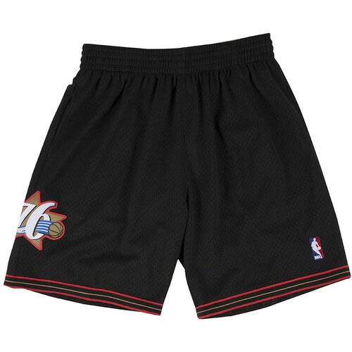 Mitchell And Ness mu&amp;scaron;ke Philadelphia 76ers 2000-01 Mitchell &amp;amp; Ness Swingman Road kratke hlače Slike