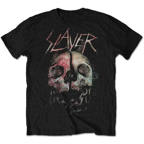 Slayer Majica Cleaved Skull Unisex Black XL