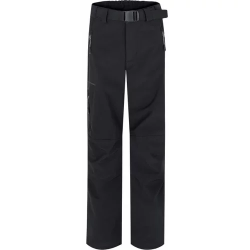 HANNAH MARIO JR Dječje softshell hlače, crna, veličina