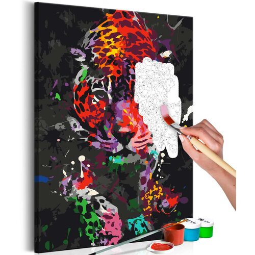  Slika za samostalno slikanje - Spotted Leopard 40x60 Slike