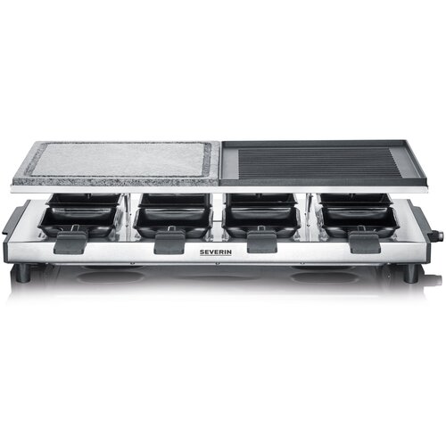 Severin RG2373 Kombi Raclette 8 Pf&amp;auml;nnchen, 1500 Watt Slike