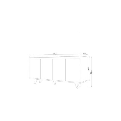 Hanah home komoda shans travertine Slike