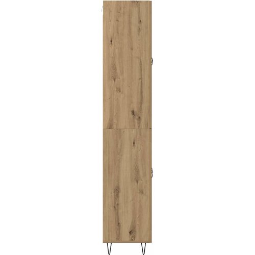  Highboard Umjetnički hrast 69,5 x 34 x 90 cm Konstruirano drvo Slike