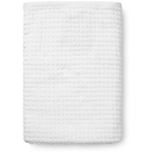 JUNA Bela frotirna brisača iz organskega bombaža 70x140 cm Check &amp;ndash; Slike