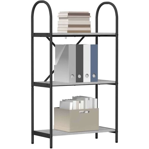 VidaXL Polica Sivi hrast sonoma 60 x 30 x 109 cm Konstruirano drvo Slike