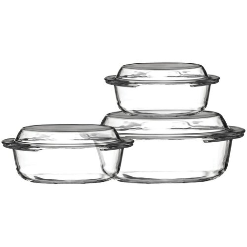 Premier Housewares Staklene posude za pečenje u setu 3 kom 21x24 cm Ovenlove &ndash; Cijene