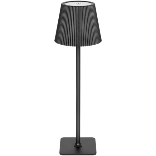 Rebel LED stolna lampa na dodir, crna Slike