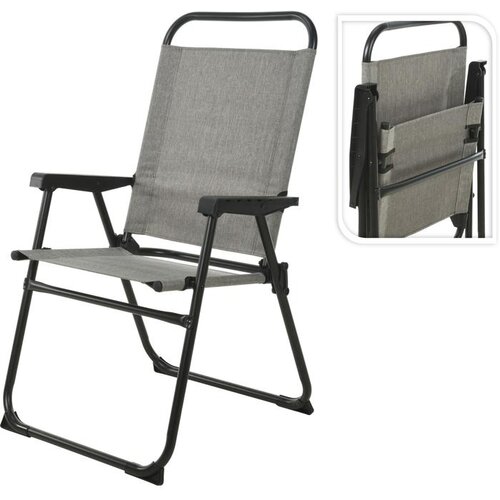 STOLICA SKLOPIVA 60*56*91CM SIVA Cijene