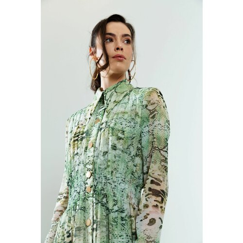 Mona ženska midi-haljina sa printom 54235301-2 Slike