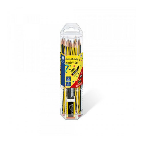 Staedtler grafitna olovka noris - set 1/12 +gumica + rezač ( E495 ) Slike