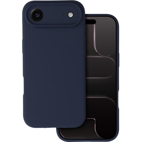 Onasi Silikonski ovitek za iPhone 17 Air - mat liquid - temno moder Cene
