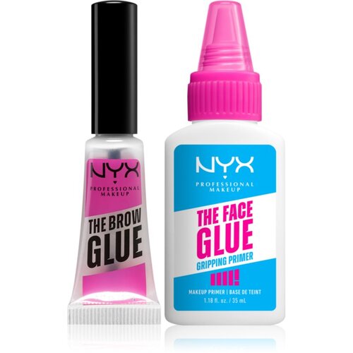 NYX Professional Makeup Brow & Face Glue set Cene