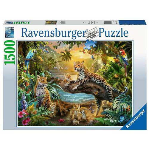 Ravensburger puzzle (slagalice) leopardi u džungli Slike