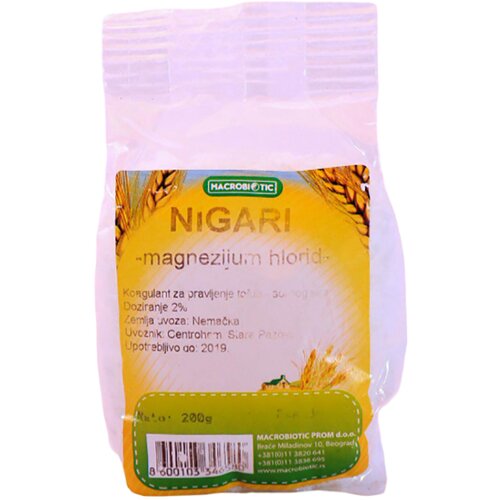 Makrobiotika Magnezijum hlorid nigari makrobiotik, 200g Cene