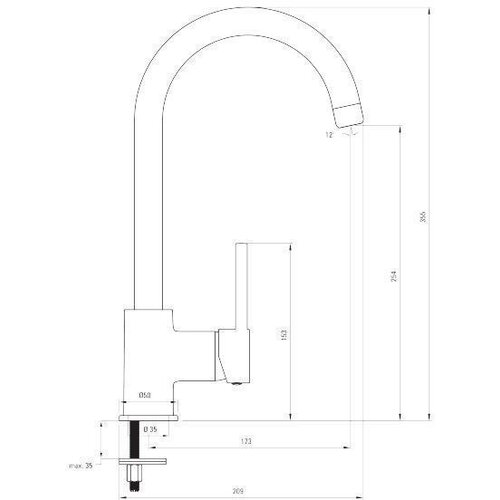 Deante set sudopera ZQZ 7113 + slavina BEN 762M Cene