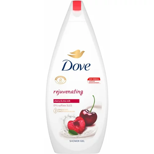 Dove Rejuvenating Cherry & Chia Milk gel za tuširanje za pomlađivanje 250 ml za ženske