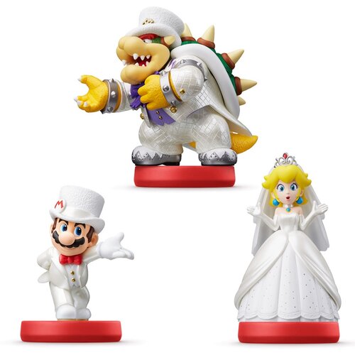 Nintendo Amiibo Super Mario Odyssey - Triple Pack Cene