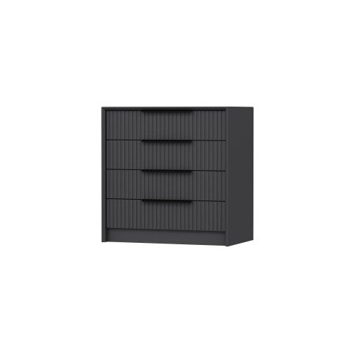 Hanah home komoda Kale Luxe 45x77x72cm antracit Slike