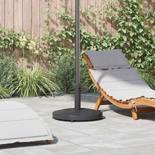 VidaXL Osnove za vanjske suncobrane Tamno siva 48 x 48 x 32 cm Slike