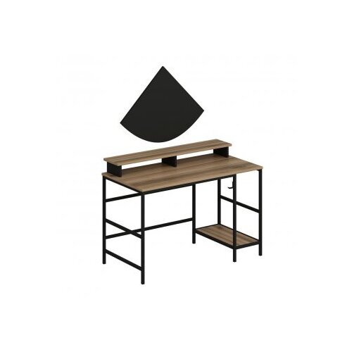Hanah home Radni sto Greta L Dore, 120x74x60 cm, Smeđi Slike