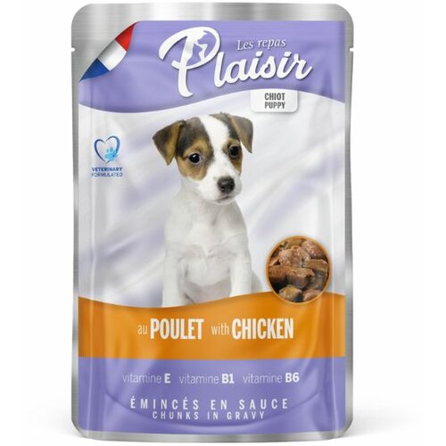 Plaisir Sos za pse junior-piletina 2.2 kg Cene