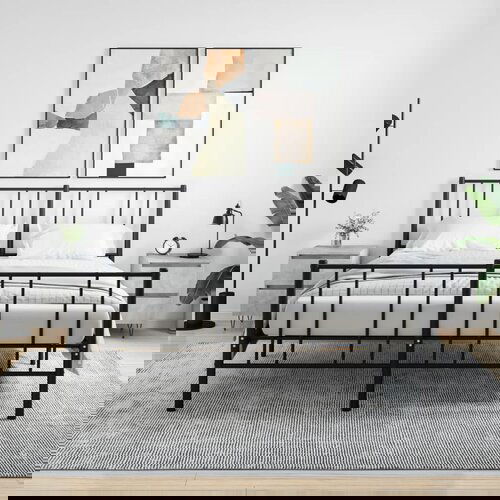 VidaXL Nočna omarica 2 kosa betonsko siva 40x35x50 cm inženirski les Slike