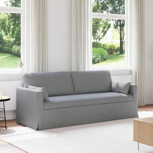 SOFA Svijetlo siva 198 x 78 x 80 cm Metal Cene