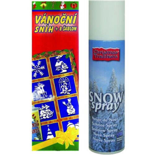 Home Dekorativni sprej, 8 &amp;scaron;ablona, 150ml - MO 430524, Bijeli Slike