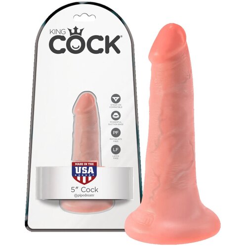 King Cock 5 dilda (13 cm) - prirodni Cijene